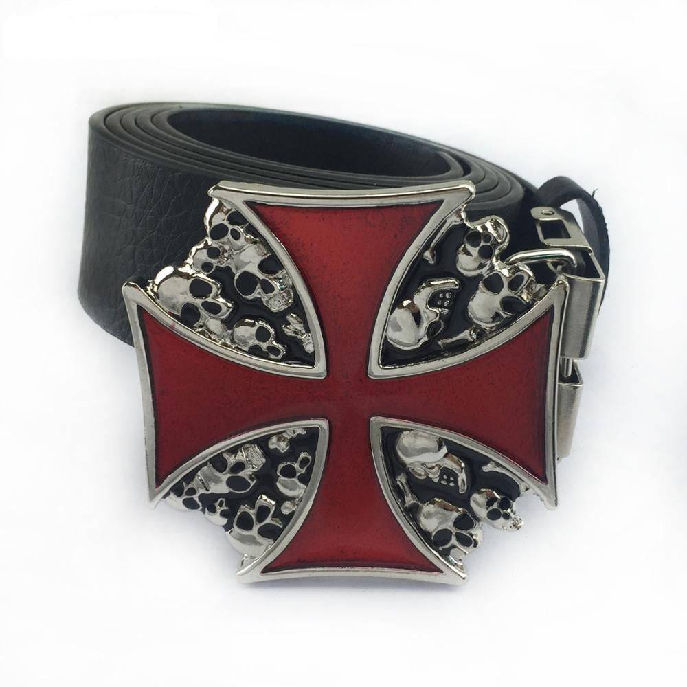 Knights Templar Belt - Red Cross - Bricks Masons