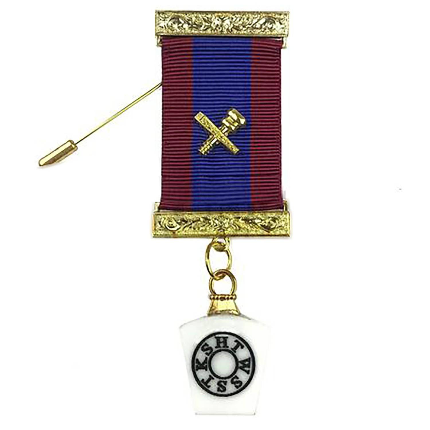 Provincial Mark Breast Jewel - Gold Plated - Bricks Masons