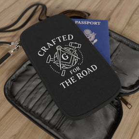 Master Mason Blue Lodge Passport Wallet - Crafted For The Road - Bricks Masons