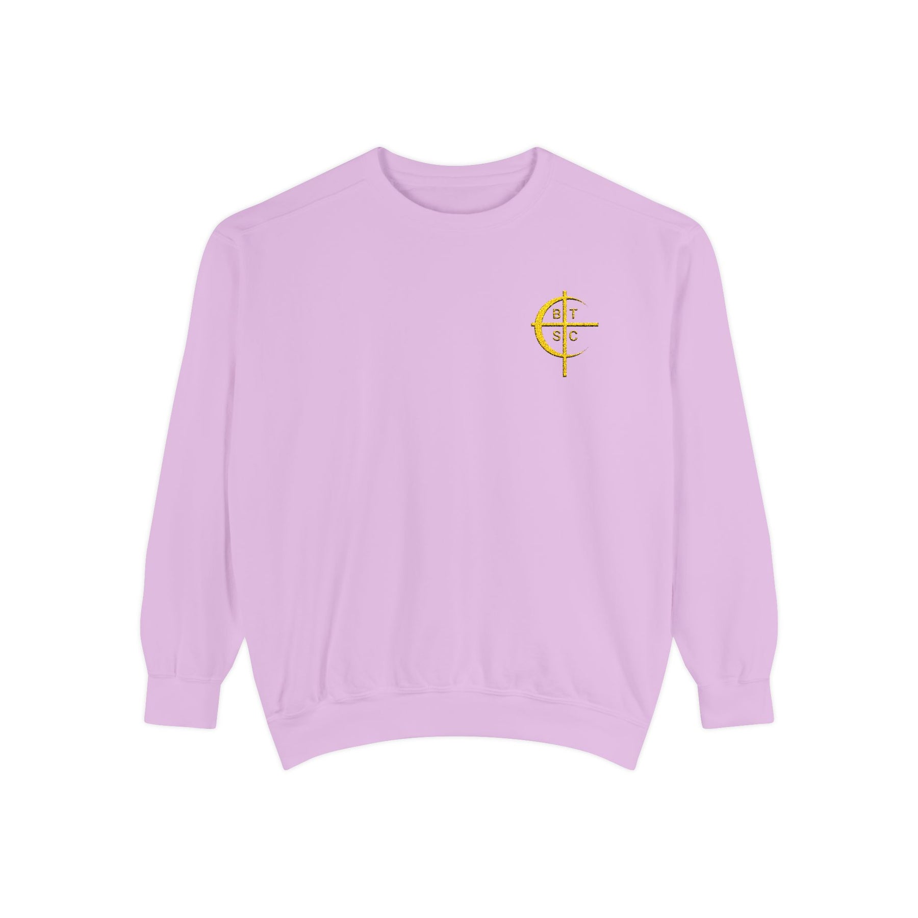 Council of Crusaders Sweatshirt - Embroidered Crusader Cross Chest Crest - Bricks Masons