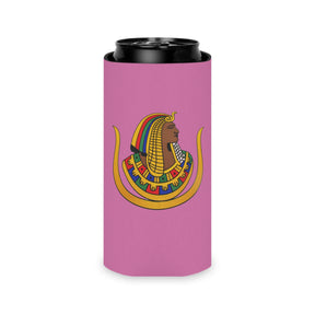 DOI Can Cooler - Pink Polyester Exterior - Bricks Masons