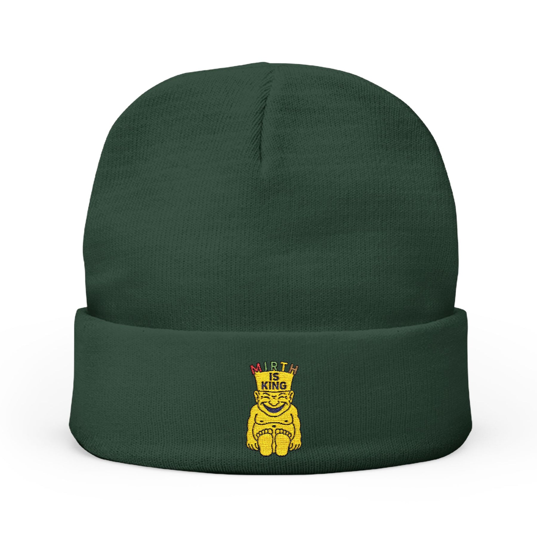Royal Order of Jesters Beanie - Knit Embroidery Emblem - Bricks Masons