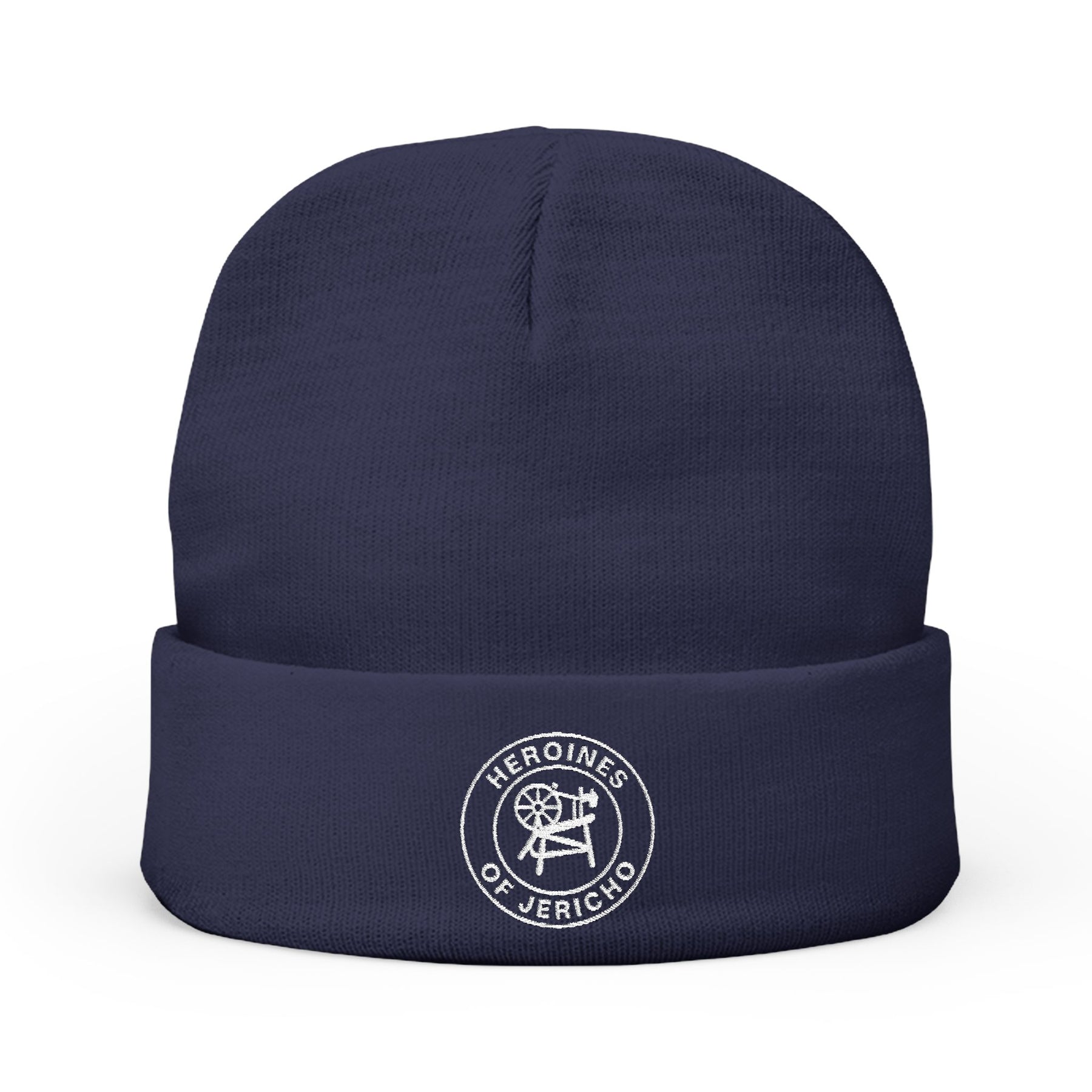 Heroines of Jericho Beanie - Various Colors Knit Embroidery Emblem - Bricks Masons