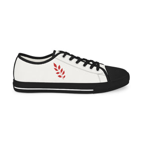 Red Branch of Eri Sneaker - Low Top Sneaker Black & White Gold Red Branch - Bricks Masons