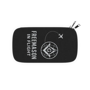 Master Mason Blue Lodge Passport Wallet - Freemason In Flight Storage Pockets - Bricks Masons
