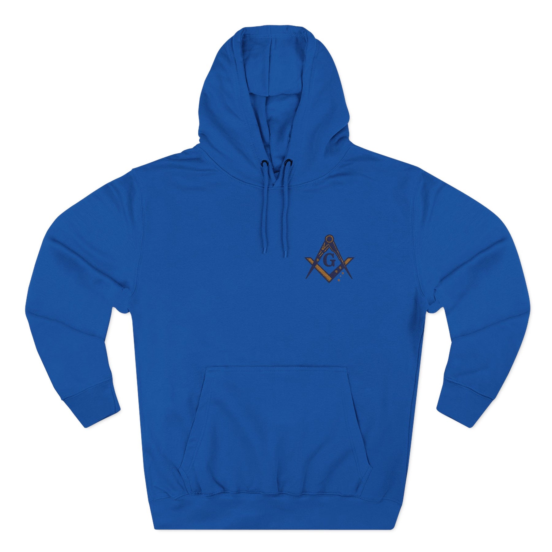Master Mason Blue Lodge Australia Jurisdiction Hoodie - Stitched Chest Symbol - Bricks Masons