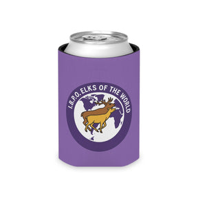 Elks of the World Can Cooler - IBPO Purple - Bricks Masons