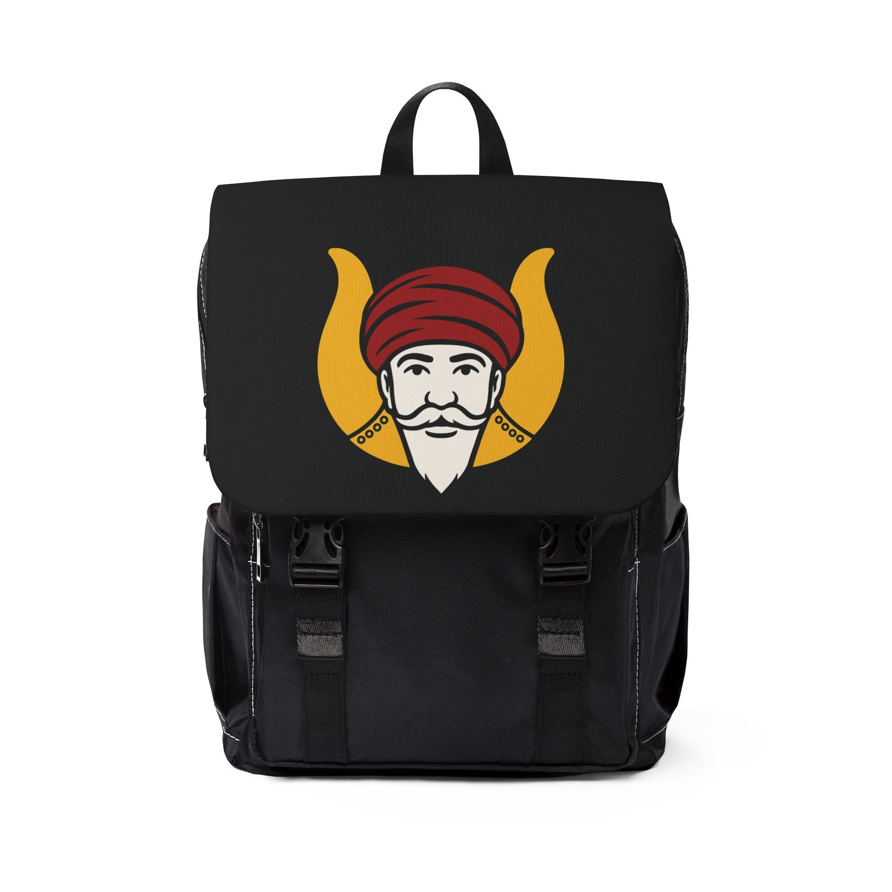 GROTTO Backpack - Multiple Compartments With Adjustable Straps - Bricks Masons