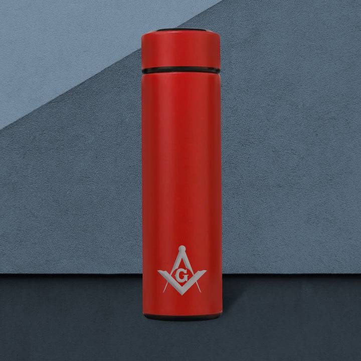 Master Mason Blue Lodge Vacuum Flask - Various Colors