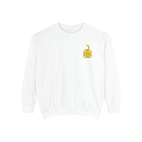 Knights of Constantinople Sweatshirt - Left Chest Embroidered Badge - Bricks Masons