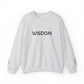 Master Mason Blue Lodge Sweatshirt - Wisdom Front & Sleeves Embroidery - Bricks Masons