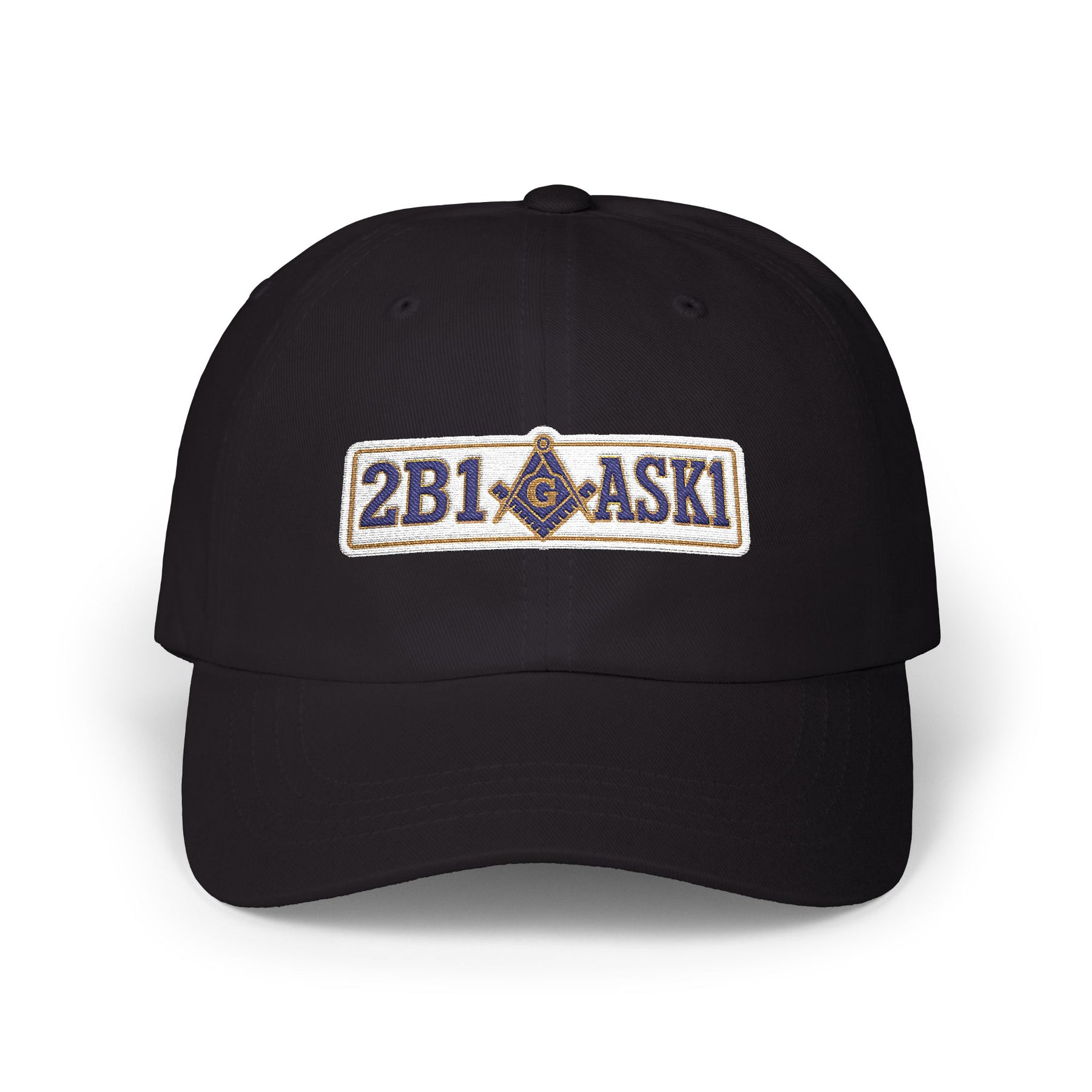 Master Mason Blue Lodge Baseball Cap - Cotton Various Colors 2B1 ASK1 - Bricks Masons