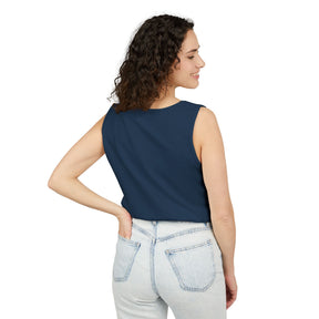 Master Mason Blue Lodge Tank Top - Garment-Dyed Square & Compass G - Bricks Masons