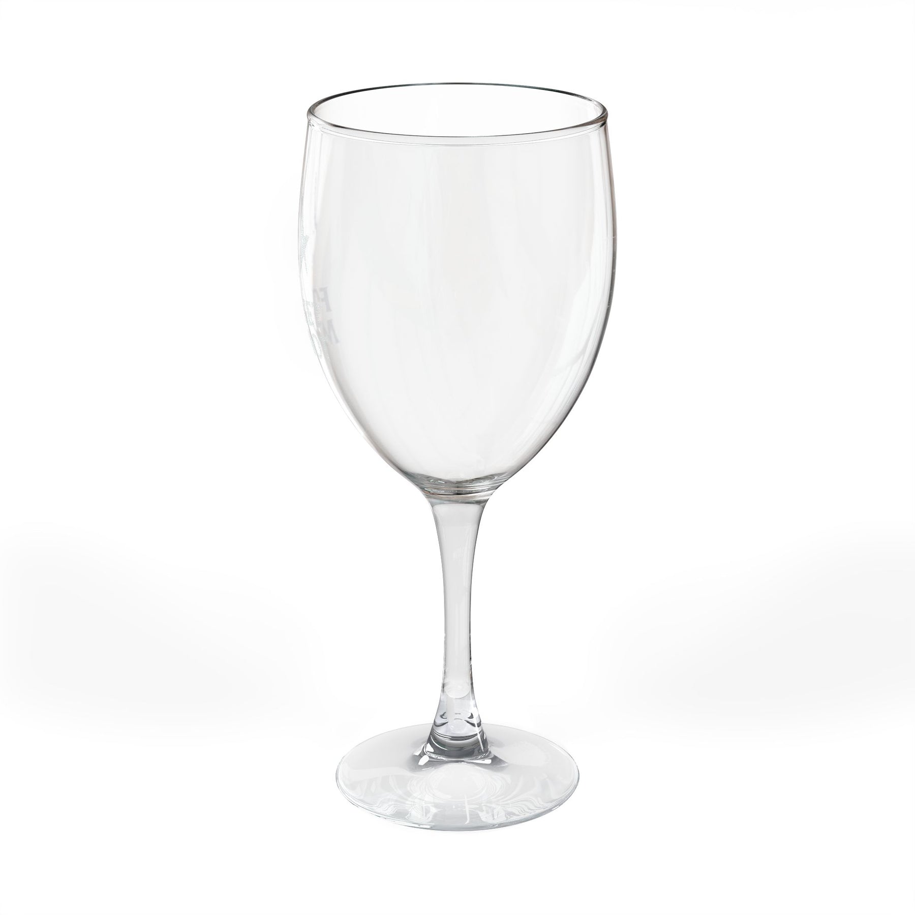 Master Mason Blue Lodge Wine Glass - Square & Compass Forget Me Not