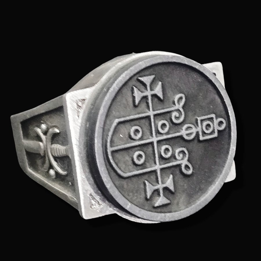 Ancient Israel Ring - Key of Solomon PRESIDENT GAAP - Bricks Masons