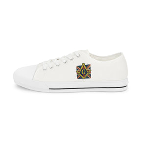 Master Mason Craft Sneaker - Low Top Sneaker Black & White S&C G - Bricks Masons