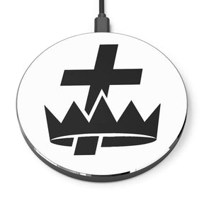 Knights Templar Commandery Wireless Charger - Black & White