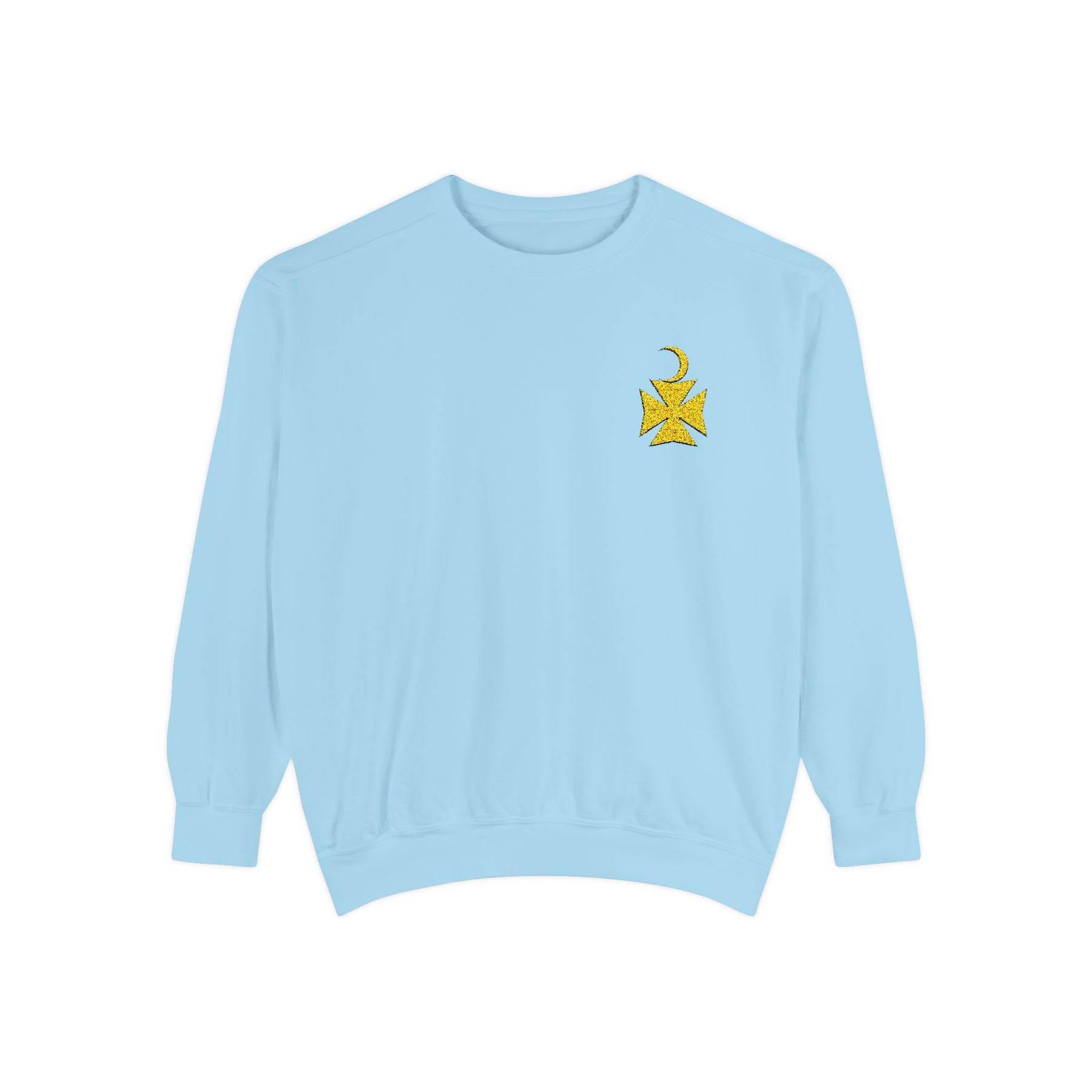 Knights of Constantinople Sweatshirt - Left Chest Embroidered Badge - Bricks Masons