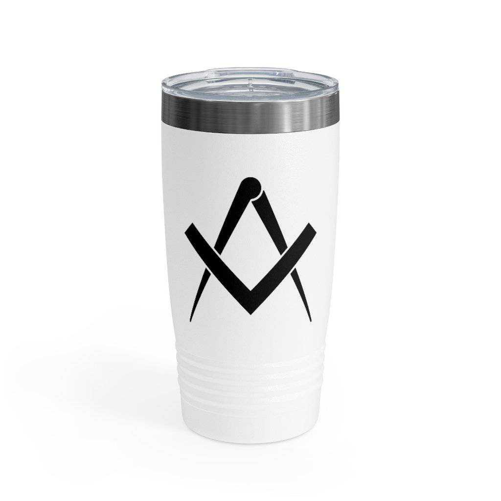 Master Mason Blue Lodge Ringneck Tumbler - Square & Compass 20oz