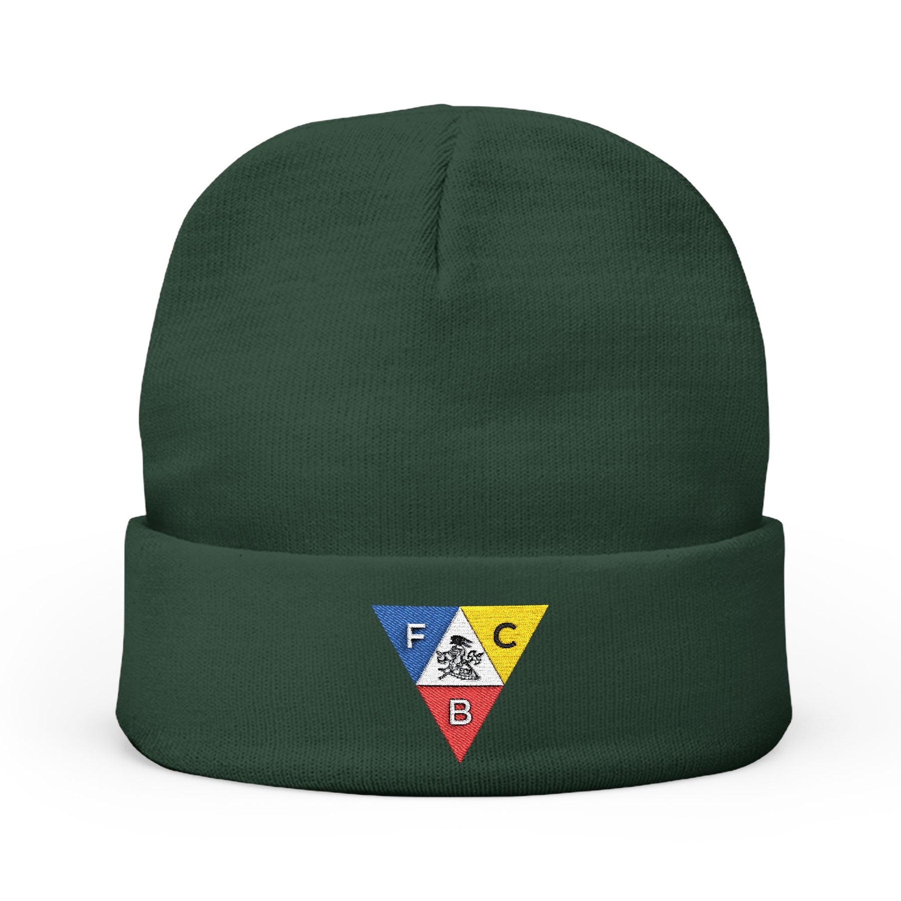 Knights of Pythias Beanie - Knit Embroidery Emblem - Bricks Masons