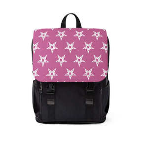 OES Backpack - Pink & White Stars - Bricks Masons