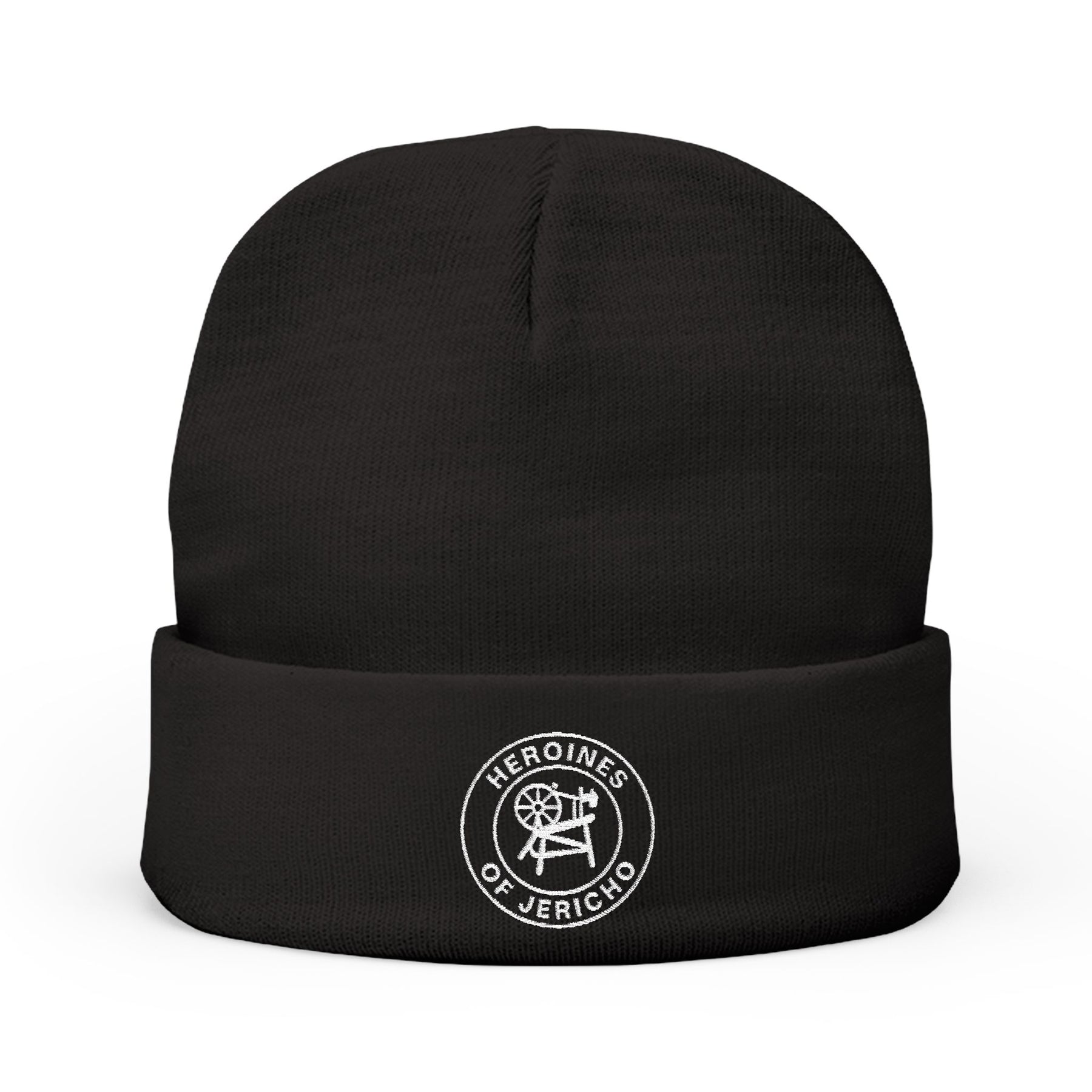 Heroines of Jericho Beanie - Various Colors Knit Embroidery Emblem - Bricks Masons