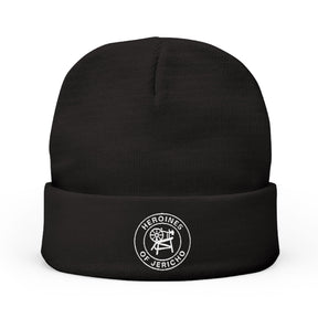 Heroines of Jericho Beanie - Various Colors Knit Embroidery Emblem - Bricks Masons
