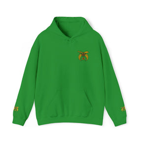 Daughters of Sphinx Hoodie - Soft Cotton Poly Blend - Bricks Masons