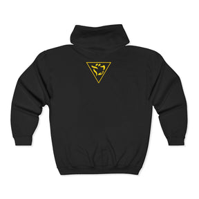Grand Tiler of Solomon Hoodie - Everyday Wear Zip Up Jacket - Bricks Masons