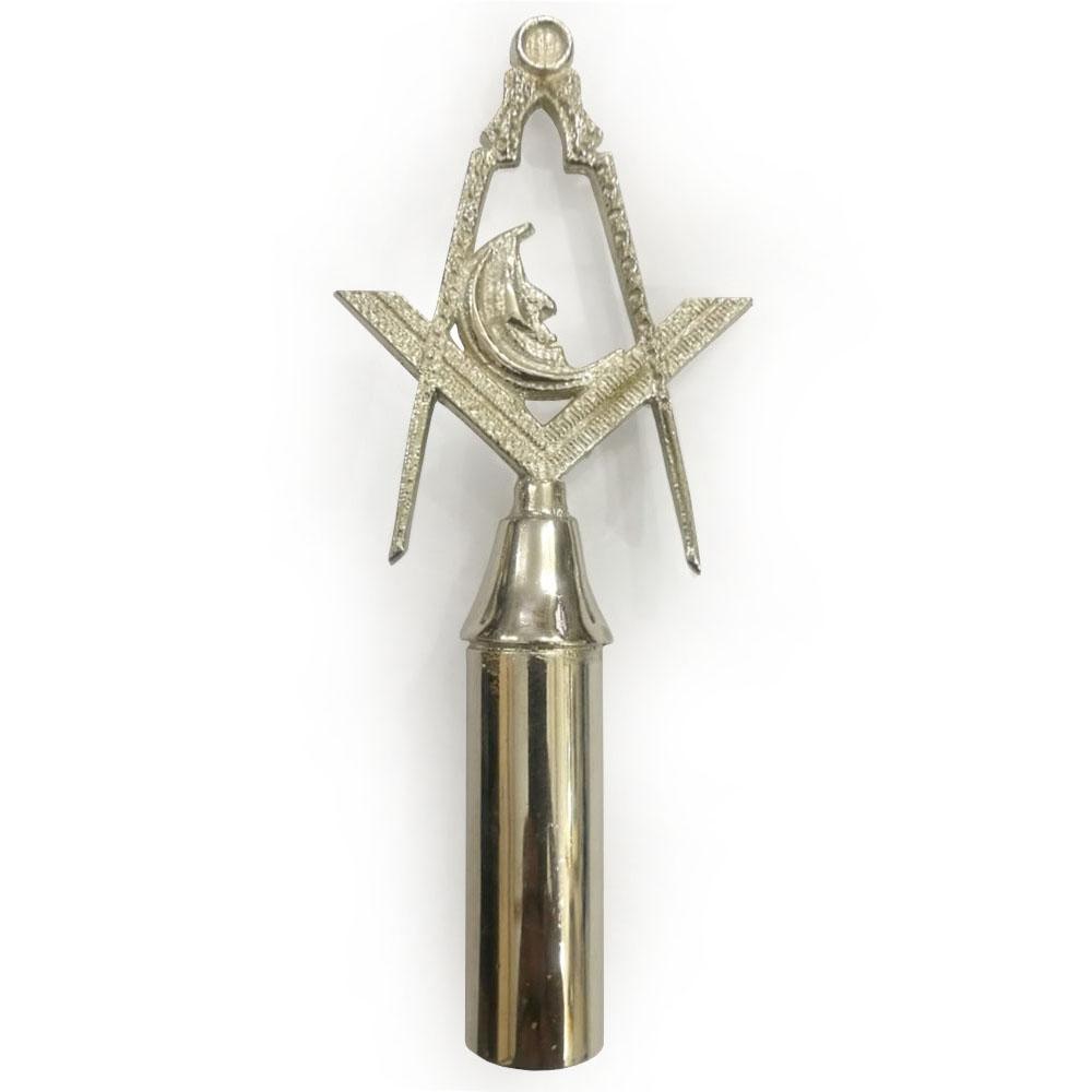 Junior Deacon Blue Lodge Rod Top - Silver or Gold