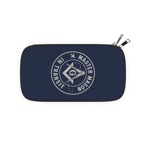 Master Mason Blue Lodge Passport Wallet - Mason In Transit With Shoulder & Wrist Strap - Bricks Masons