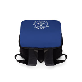 Master Mason Blue Lodge Backpack - Blue Masonic Explorer - Bricks Masons