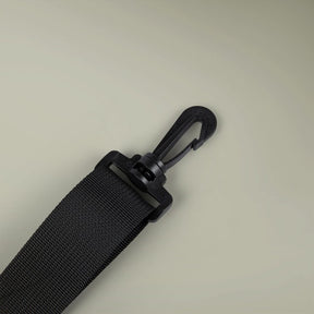 District Deputy Grand Master Blue Lodge Crossbody Bag - Black & Gold Nylon - Bricks Masons