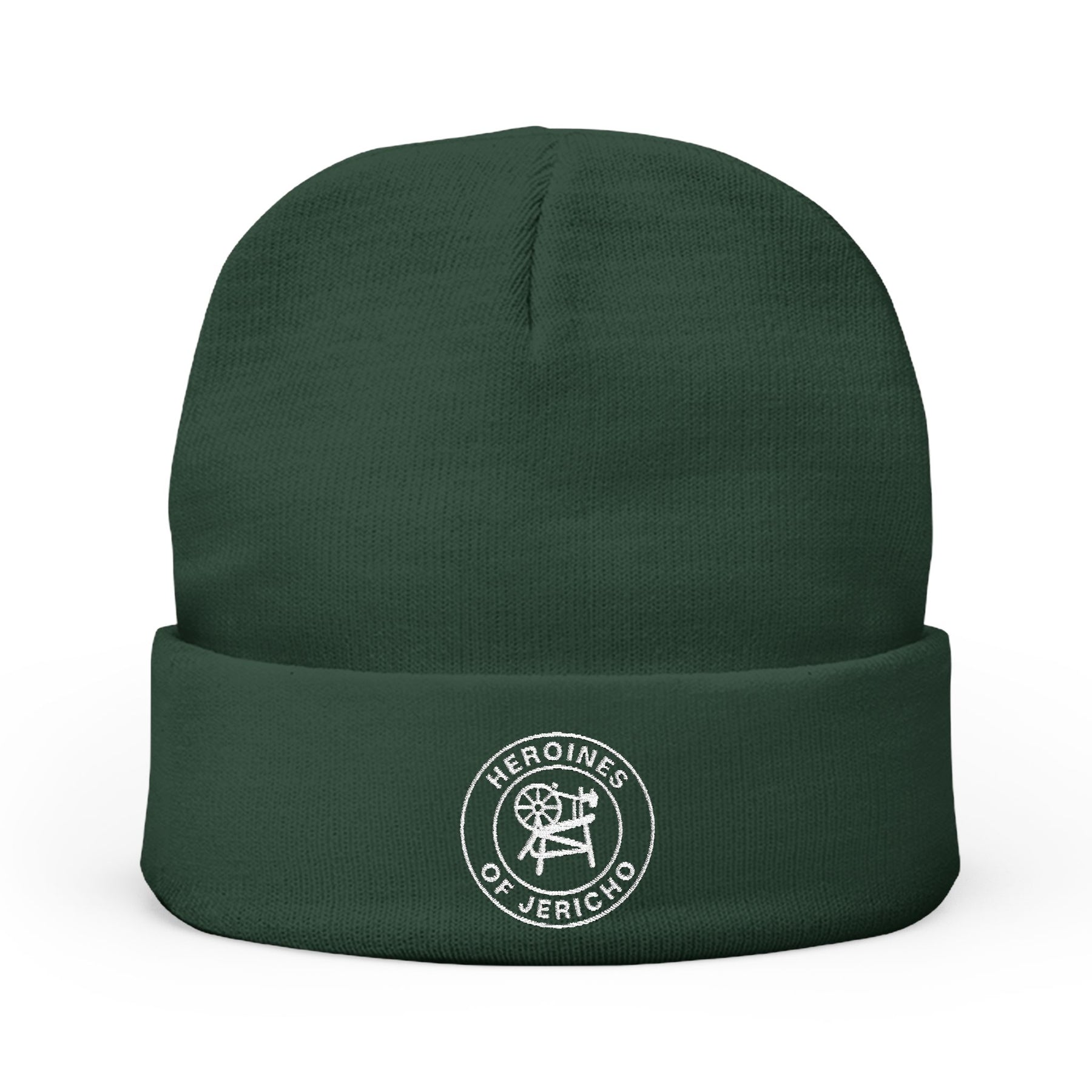 Heroines of Jericho Beanie - Various Colors Knit Embroidery Emblem - Bricks Masons