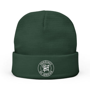 Heroines of Jericho Beanie - Various Colors Knit Embroidery Emblem - Bricks Masons