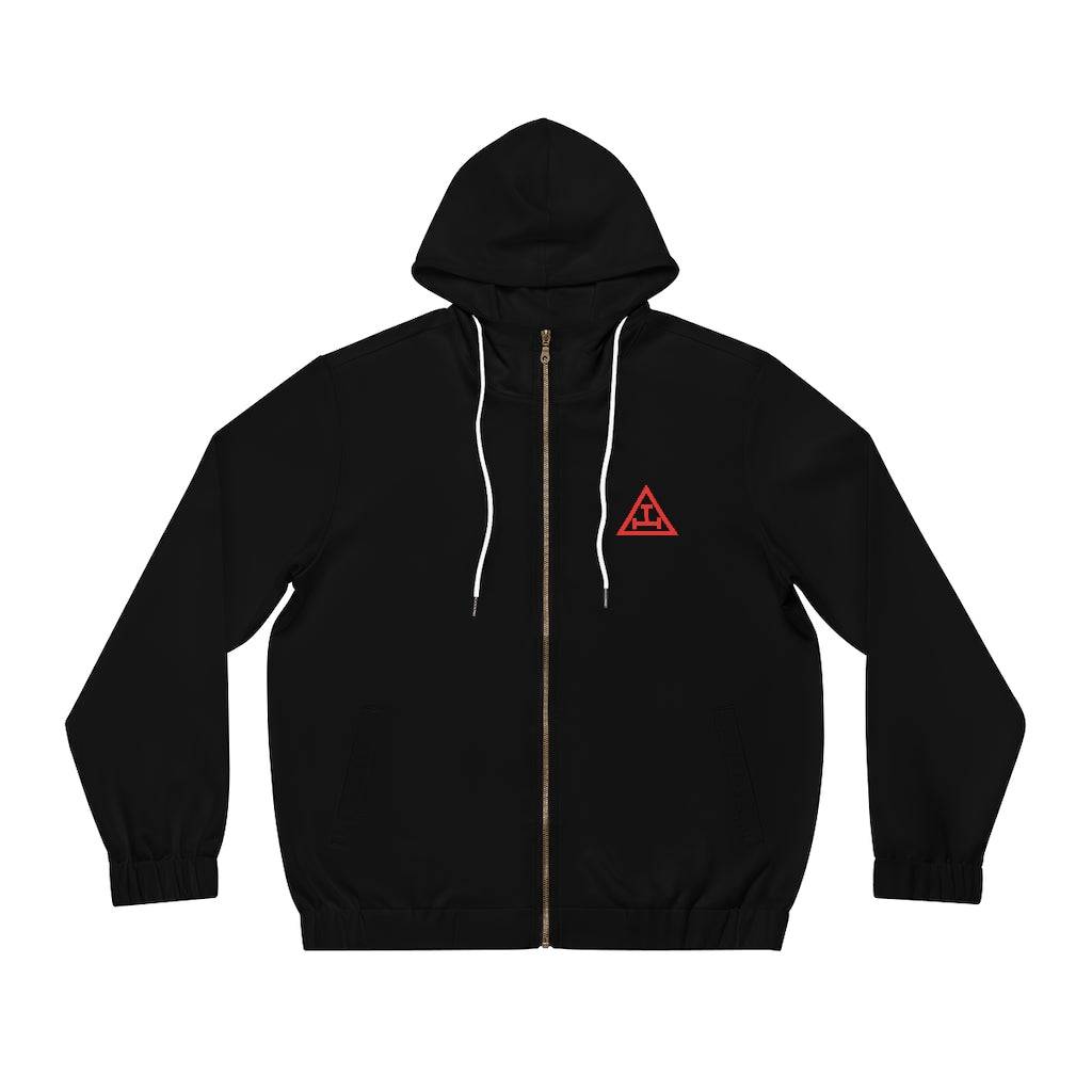 Royal Arch Chapter Hoodie - Red Triple Tau