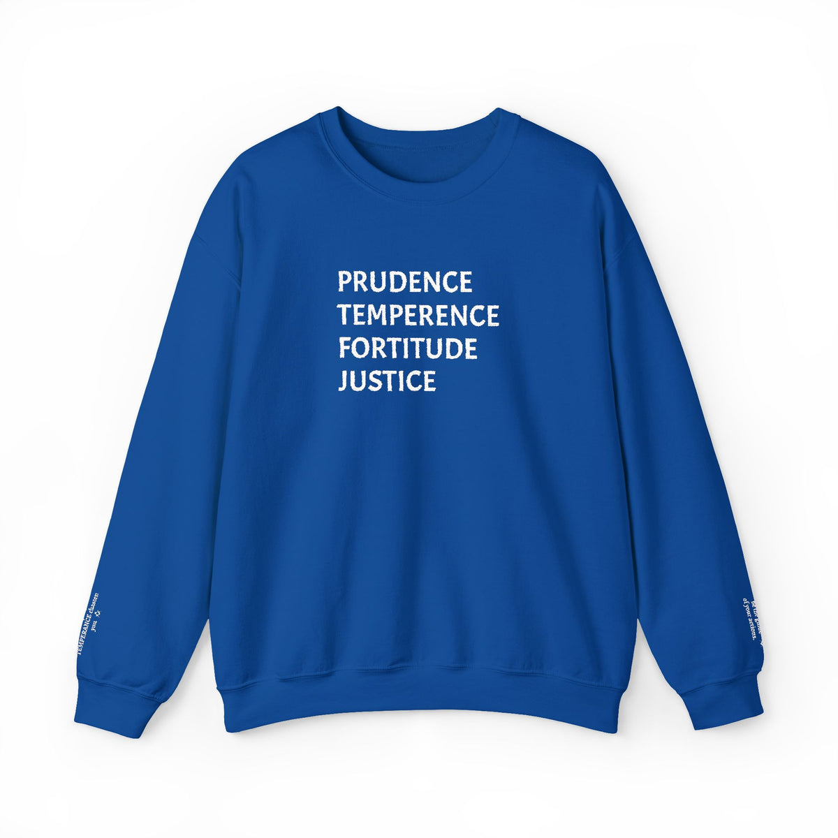 Sweatshirt - The Four Cardinal Virtues - Bricks Masons