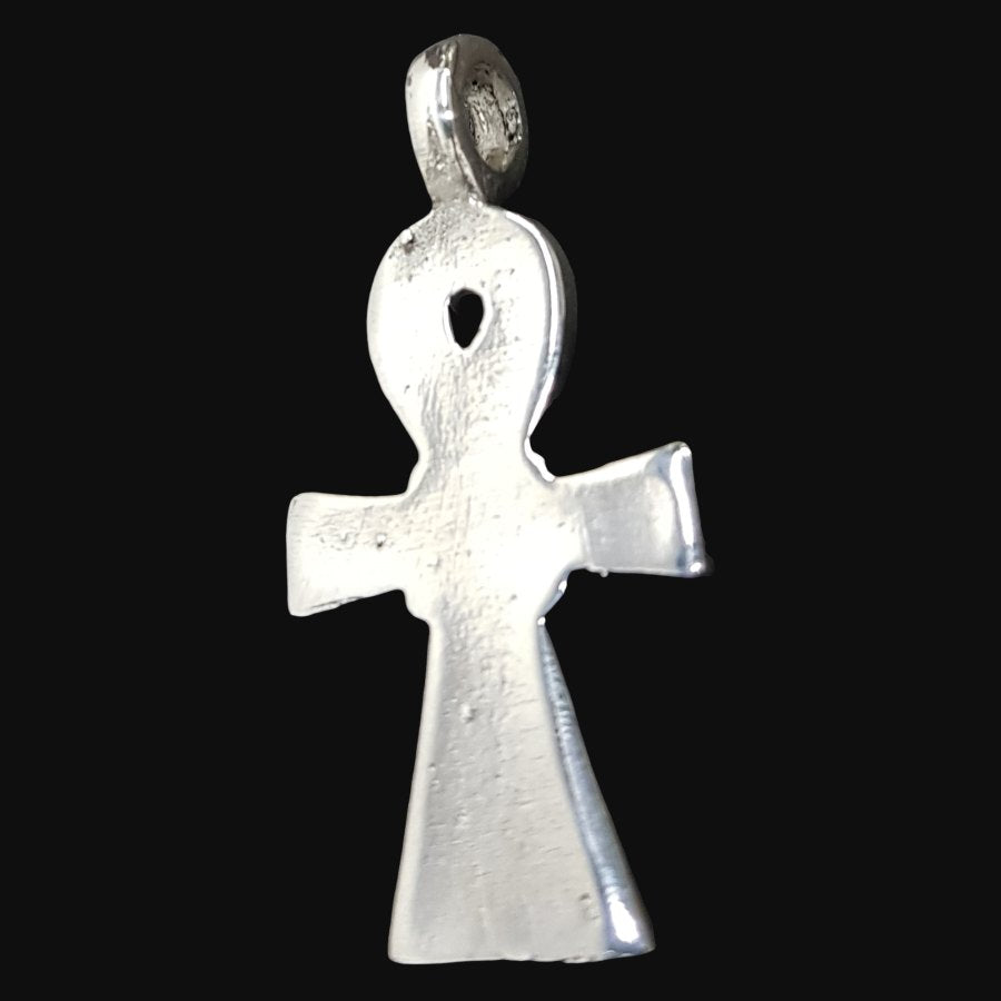 Ankh Cross of Life Pendant in Silver 4 x 2.5 cm 10 g Art 777 - Bricks Masons
