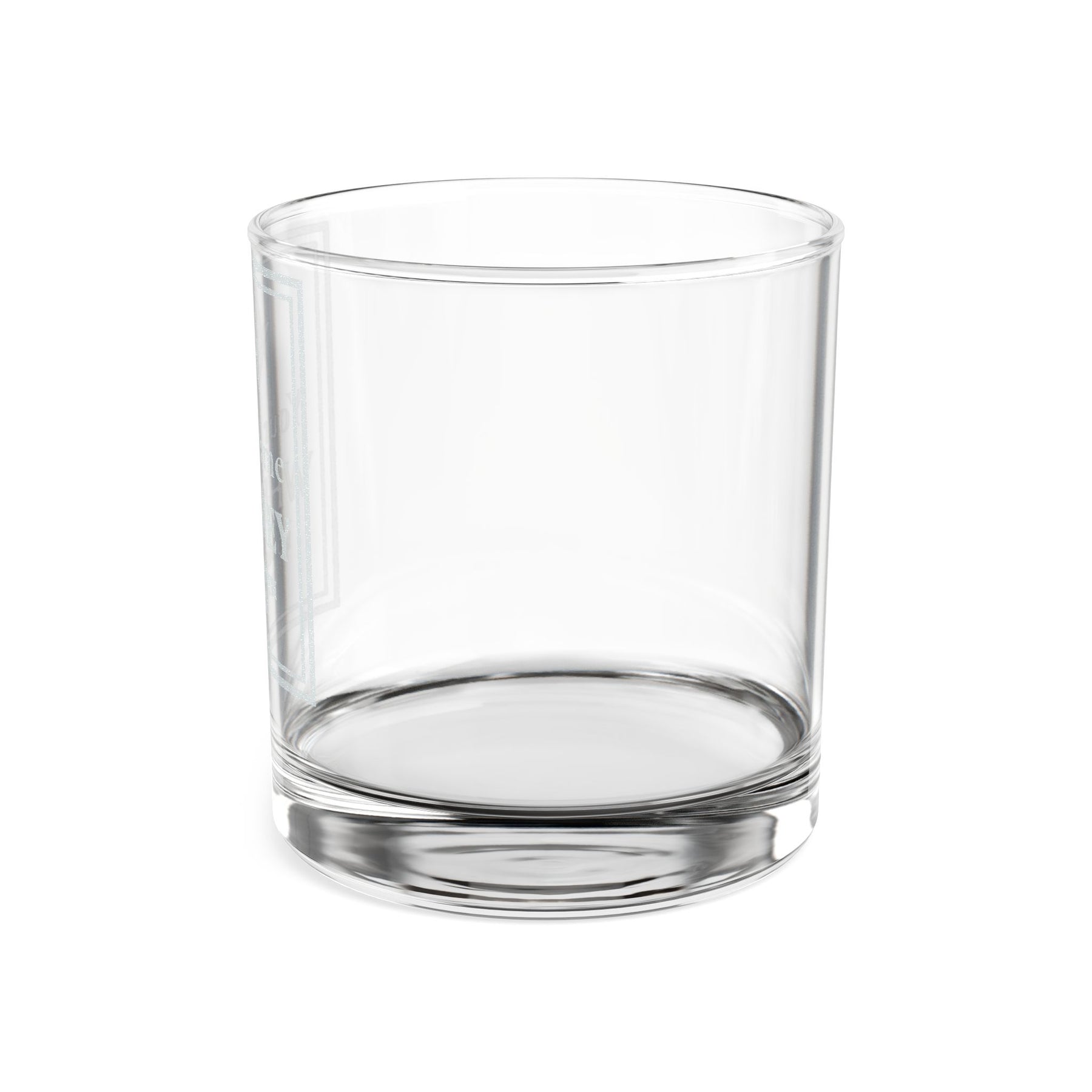 Master Mason Blue Lodge Whiskey Glass - Poured with Honor S&C G with Personalization