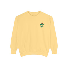 Allied Masonic Degrees Sweatshirt - Embroidered AMD Crest - Bricks Masons