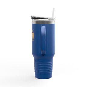 32nd Degree Scottish Rite Ringneck Tumbler - Double Headed Eagle Wings Down - Bricks Masons