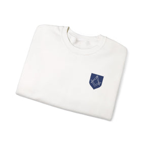 Master Mason Blue Lodge Sweatshirt - Silver Square & Compasses