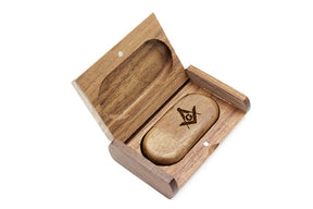 Master Mason Blue Lodge USB Flash Drives - Various Wood Colors