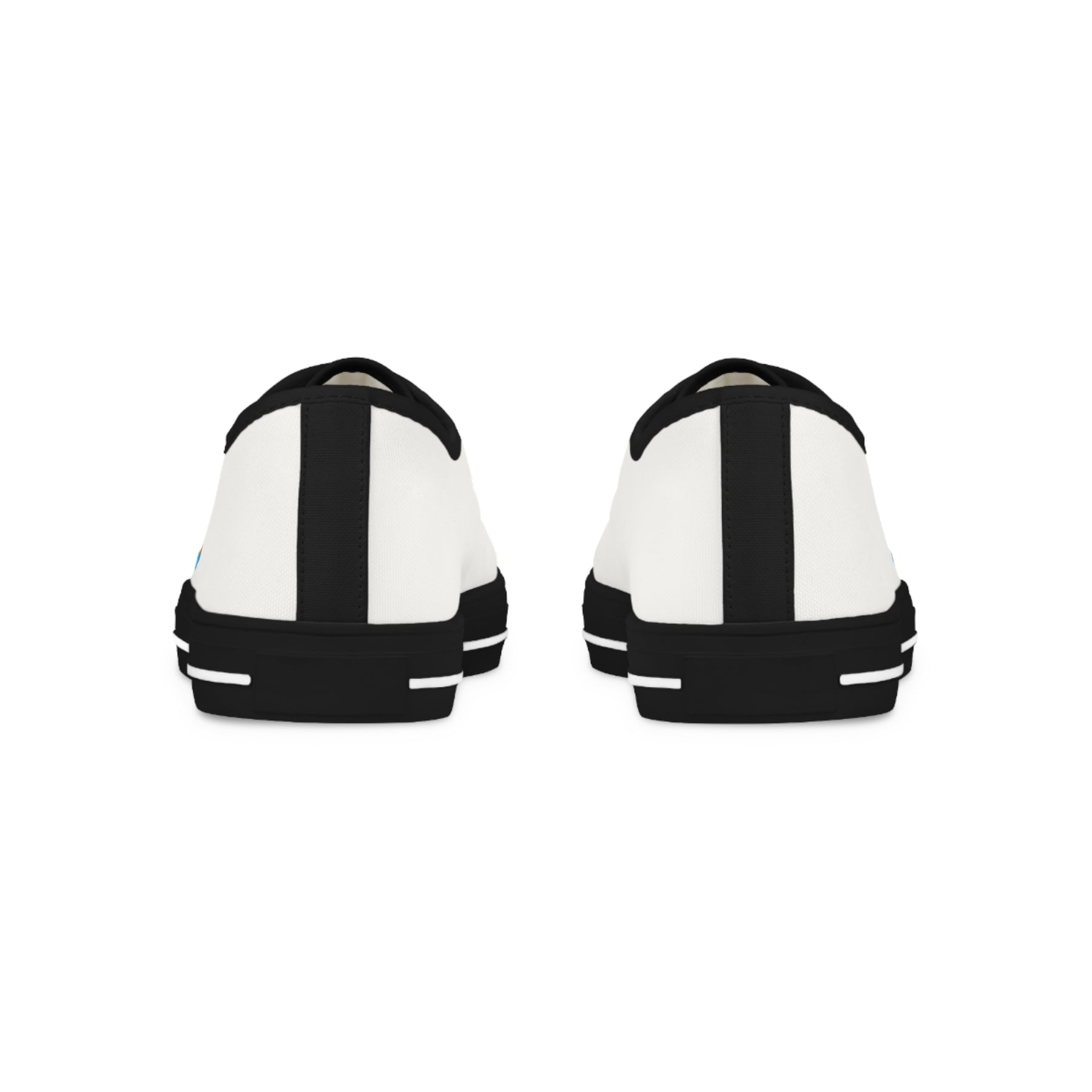 Royal Ark Mariner Sneaker - Low Top Sneaker Black & White Colorful Emblem - Bricks Masons