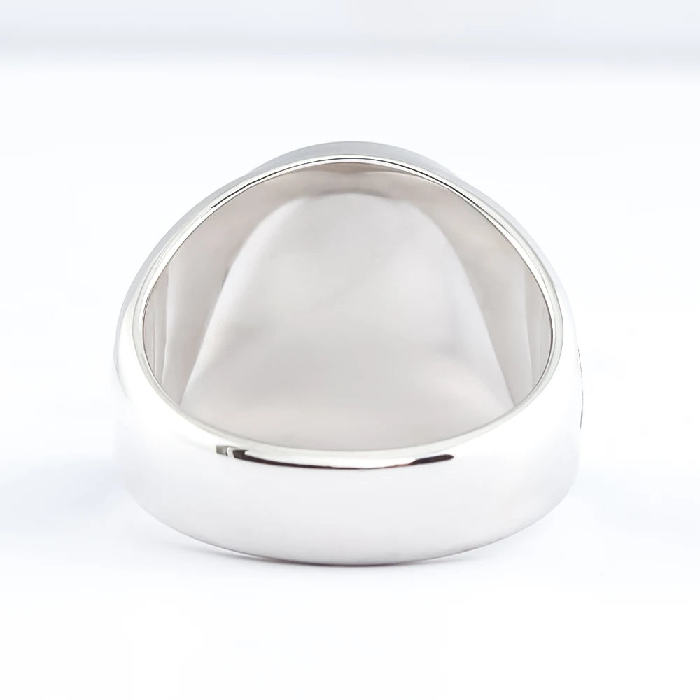 Knights Templar Ring - Sterling Silver In Hoc Signo Vinces - Bricks Masons