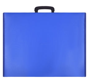 Past Master Blue Lodge Apron Case - Blue Leather MM, WM, Provincial - Bricks Masons