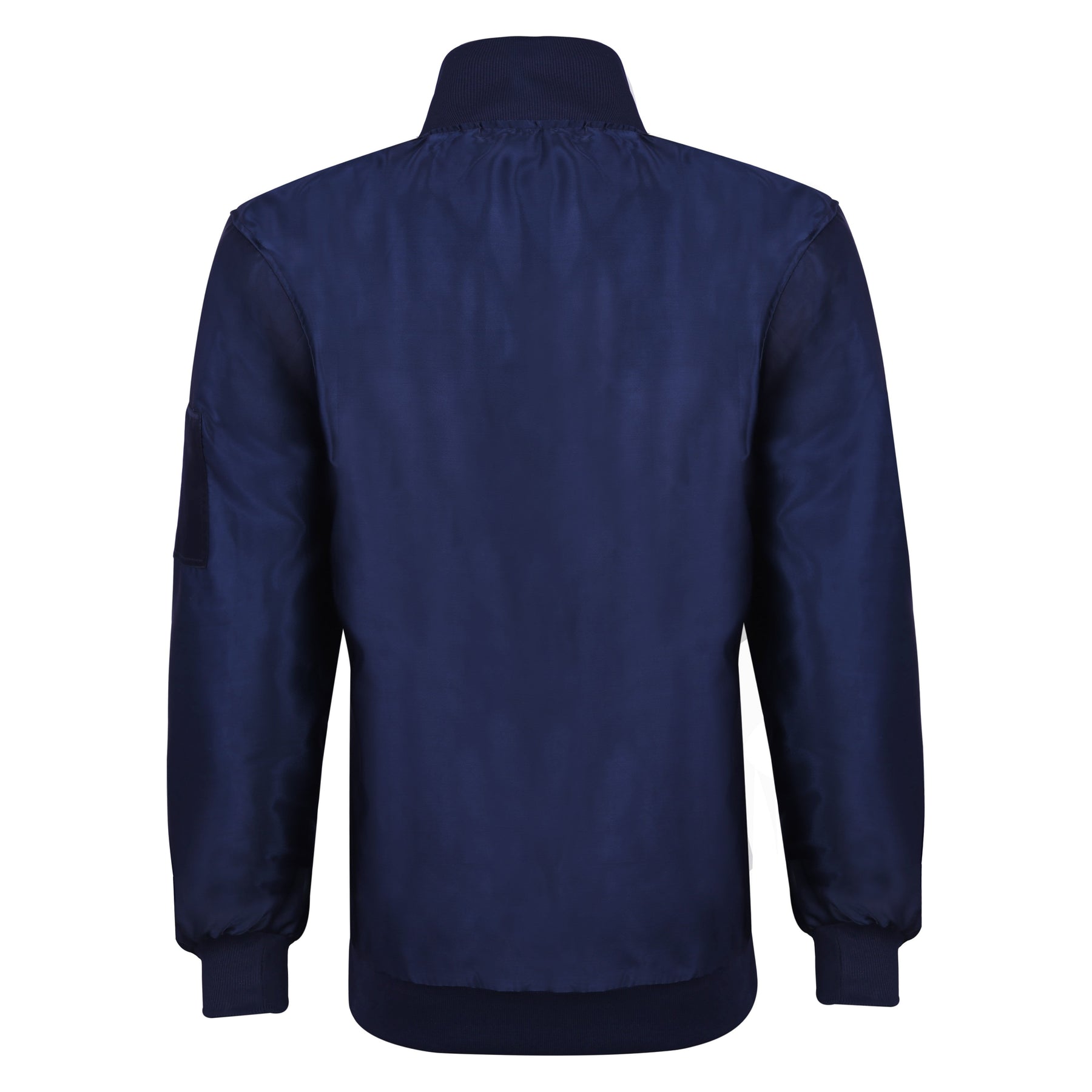 Grand Master Blue Lodge Jacket -  Nylon Blue Color With Gold Embroidery - Bricks Masons