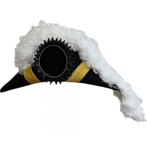 Eminent Commander Knights Templar Chapeau - All White Plumes - Bricks Masons