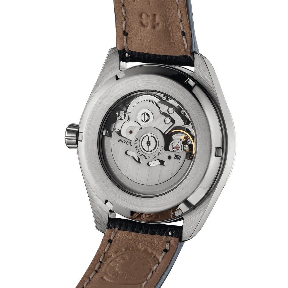 Master Mason Blue Lodge Wristwatch - Blue Bezel Owl with Square & Compasses G - Bricks Masons