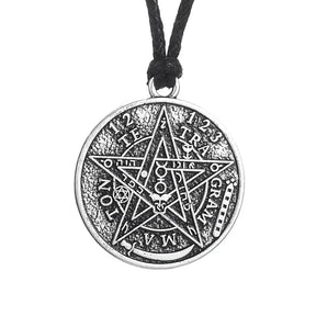 Pentagram Necklace  Pentagrama Collar Tetragrammaton - Bricks Masons